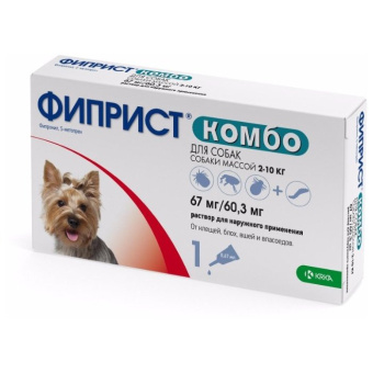 Фіприст Комбо для собак 2-10 кг