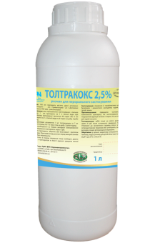 Толтракокс 2,5% 1 л